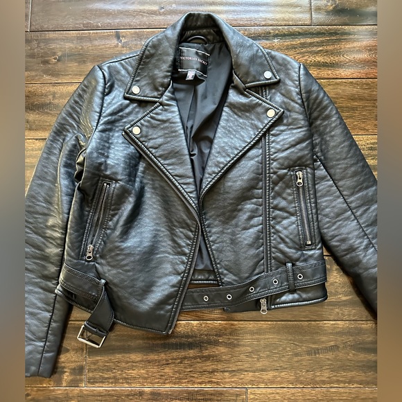 Victoria's Secret Faux Leather Jacket - Picture 5 of 9
